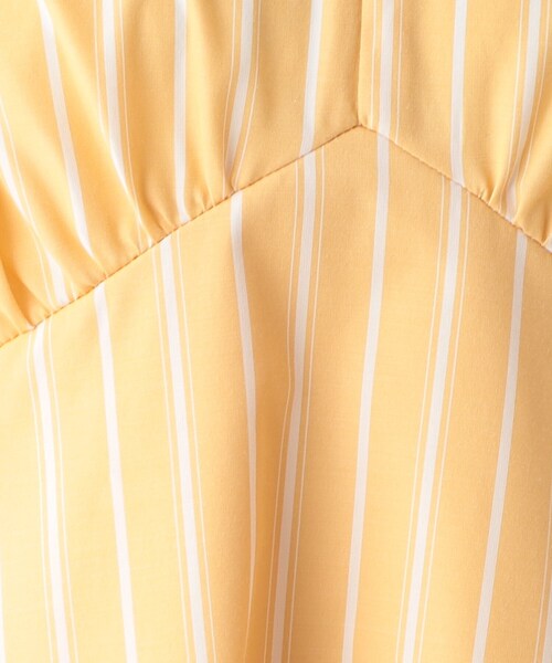 OPAQUE.CLIP(オペークドットクリップ)の「◆ストライプロングワンピース【洗える/イージーケア】(ワンピース・レディース・ライトオレンジ系1/ブルー系2・36/38/40)」の18枚目の写真