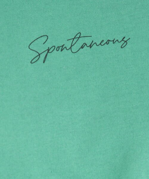 DRESKIP(ドレスキップ)の「◆【遊び心あるバックデザイン】フレンチスリ-ブTシャツ(Tシャツ/カットソー・レディース・オフホワイト/ライトグリーン/グレー系その他/ベビーピンク・03/02)」の9枚目の写真