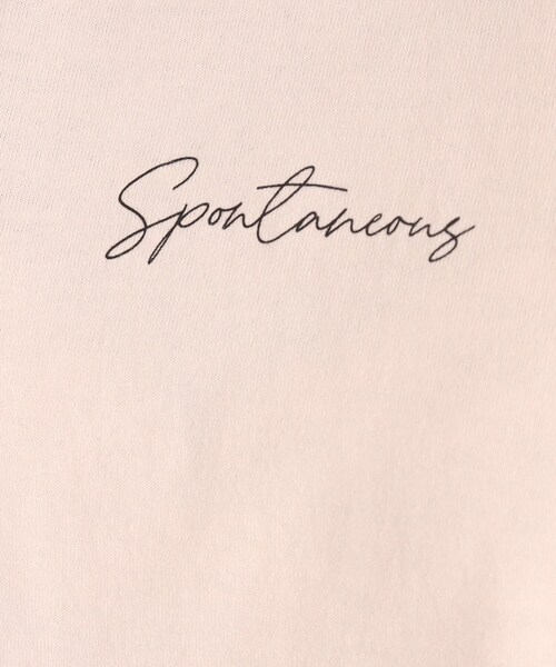 DRESKIP(ドレスキップ)の「◆【遊び心あるバックデザイン】フレンチスリ-ブTシャツ(Tシャツ/カットソー・レディース・オフホワイト/ライトグリーン/グレー系その他/ベビーピンク・03/02)」の10枚目の写真