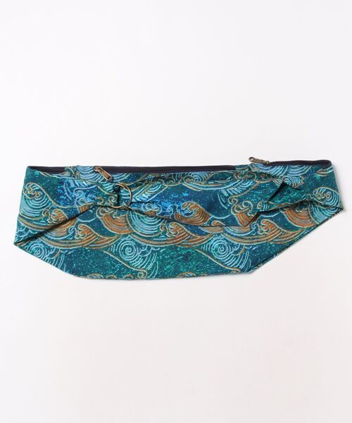 カヤ（カヤ）の「【カヤ】波たすきバッグ小（ショルダーバッグ・メンズ・ネイビー/ブラック・FREE）」の18枚目の写真