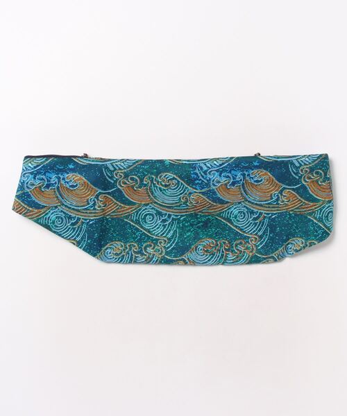 カヤ（カヤ）の「【カヤ】波たすきバッグ小（ショルダーバッグ・メンズ・ネイビー/ブラック・FREE）」の20枚目の写真