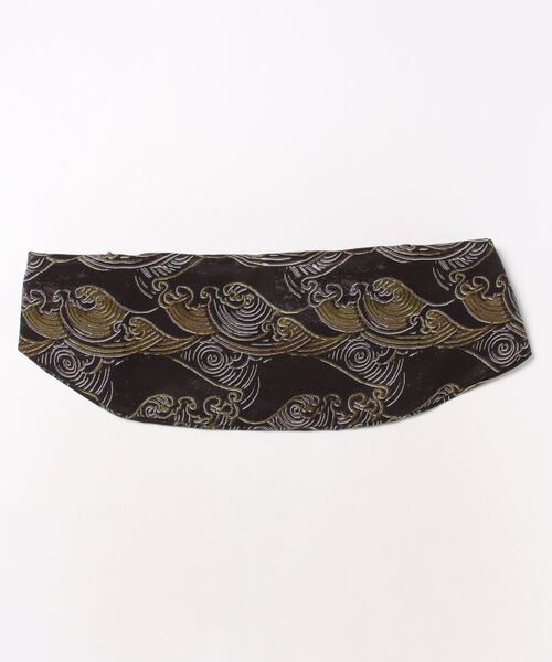 カヤ（カヤ）の「【カヤ】波たすきバッグ小（ショルダーバッグ・メンズ・ネイビー/ブラック・FREE）」の17枚目の写真