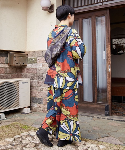 カヤ（カヤ）の「【カヤ】波たすきバッグ小（ショルダーバッグ・メンズ・ネイビー/ブラック・FREE）」の13枚目の写真