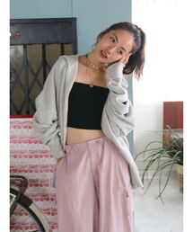 Ungrid | ジップロゴパーカー(パーカー)