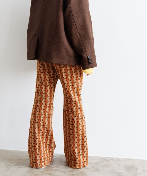 LOWRYS FARM（ローリーズファーム）の「カットジャガードフレアパンツ　 970201（その他パンツ・キッズ・グレー/ブラウン/ネイビー・110cm/120cm/130cm/140cm/150cm）」の12枚目の写真