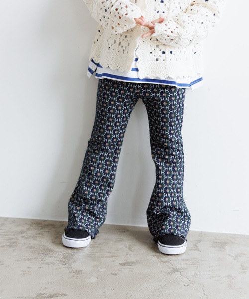 LOWRYS FARM（ローリーズファーム）の「カットジャガードフレアパンツ　 970201（その他パンツ・キッズ・グレー/ブラウン/ネイビー・110cm/120cm/130cm/140cm/150cm）」の15枚目の写真