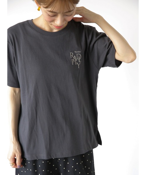 セール】エンブロイダリーTシャツ（Tシャツ/カットソー
