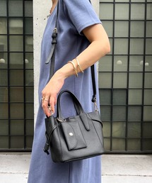 CAPRICIEUX LE'MAGE | パスケースSETソフトバッグ(ハンドバッグ)