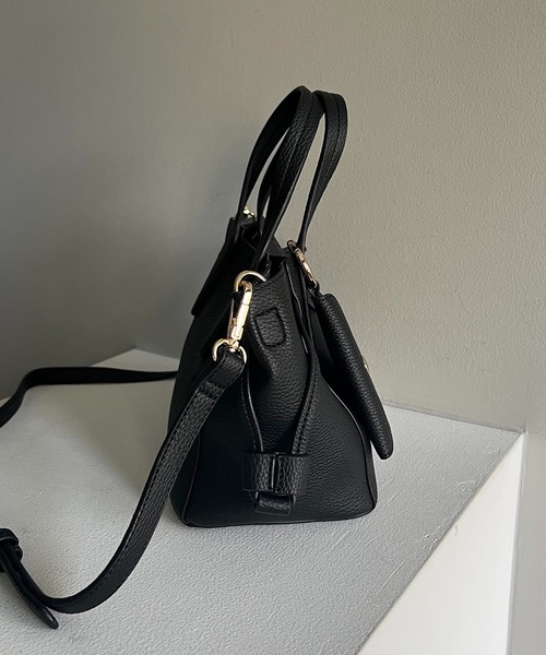 CAPRICIEUX LE'MAGE（カプリシューレマージュ）の「パスケースSETソフトバッグ（ハンドバッグ・レディース・ベージュ/ブラック/アイボリー・FREE）」の8枚目の写真