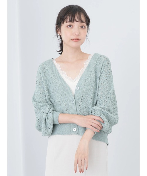 earth music&ecology(アースミュージックアンドエコロジー)の「2WAYレースタンクトップ(タンクトップ・レディース・ピンク/ブラック/アイボリー/モカ・M/S)」の6枚目の写真