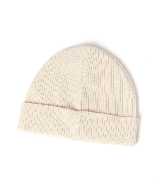 BAYFLOW（ベイフロー）の「ショートビーニー（ニットキャップ/ビーニー・メンズ・ナチュラル/ブラック/グリーン・FREE）」の3枚目の写真