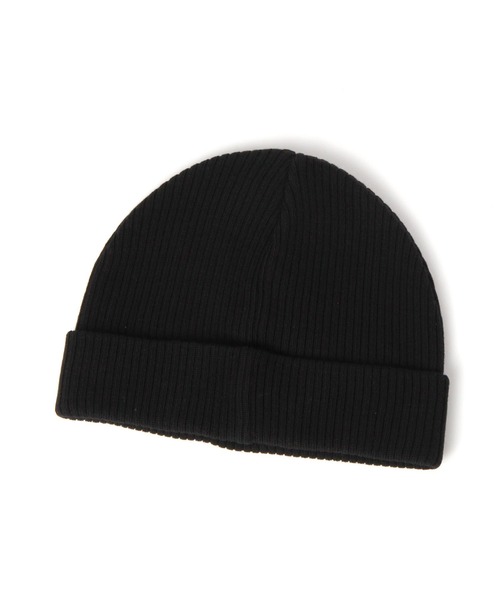 BAYFLOW（ベイフロー）の「ショートビーニー（ニットキャップ/ビーニー・メンズ・ナチュラル/ブラック/グリーン・FREE）」の2枚目の写真