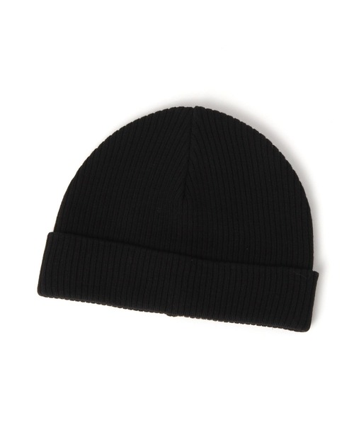 BAYFLOW（ベイフロー）の「ショートビーニー（ニットキャップ/ビーニー・メンズ・ナチュラル/ブラック/グリーン・FREE）」の4枚目の写真