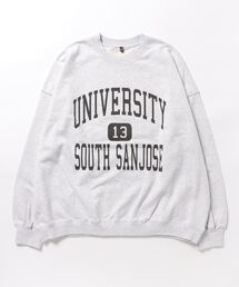 coca（coca） | メンズヘビーウェイト裏毛プリントトレーナー(スウェット)