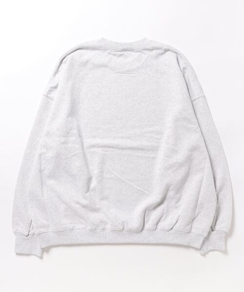 coca（coca）（コカ）の「メンズヘビーウェイト裏毛プリントトレーナー（スウェット・メンズ・ネイビー/ライトグレー/ブラック・M/L）」の4枚目の写真