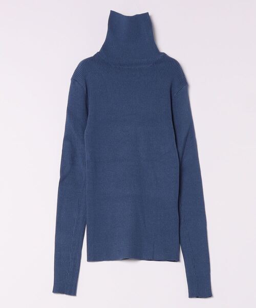 STYLEBLOCK(スタイルブロック)の「フィンガーホールタートルネックリブニット(ニット/セーター・レディース・グリーン/ブラック/グレー/オフホワイト/ホワイト系その他/レッド/ブルー・M)」の7枚目の写真