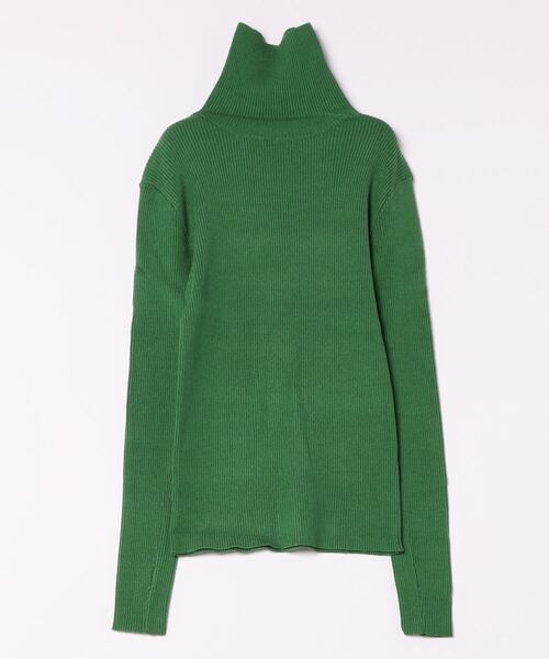 STYLEBLOCK(スタイルブロック)の「フィンガーホールタートルネックリブニット(ニット/セーター・レディース・グリーン/ブラック/グレー/オフホワイト/ホワイト系その他/レッド/ブルー・M)」の6枚目の写真