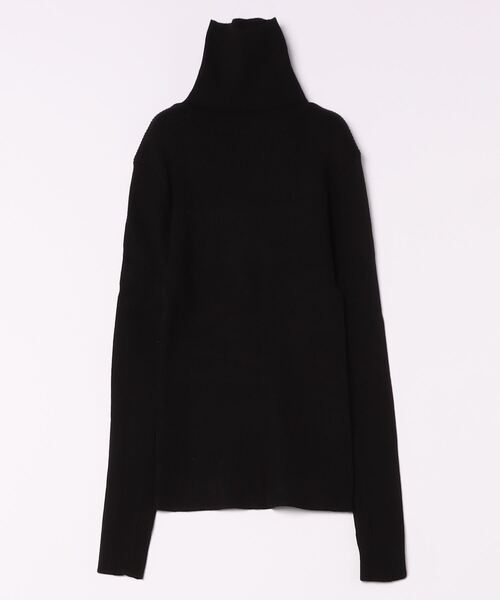STYLEBLOCK(スタイルブロック)の「フィンガーホールタートルネックリブニット(ニット/セーター・レディース・グリーン/ブラック/グレー/オフホワイト/ホワイト系その他/レッド/ブルー・M)」の4枚目の写真