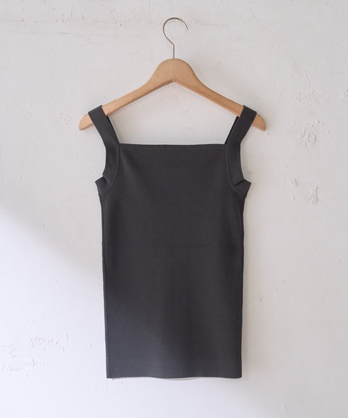 SHENERY（シーナリー）の「総針ニットキャミソール（キャミソール・レディース・グレー系その他/ベージュ/オフホワイト・FREE）」の19枚目の写真