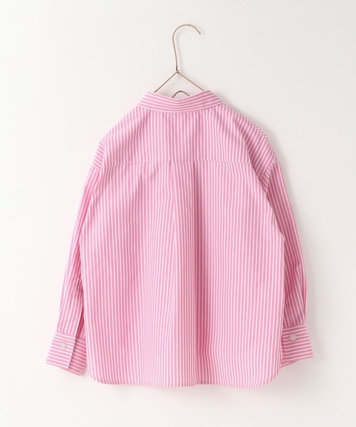 LOWRYS FARM（ローリーズファーム）の「イージーケアシャツ　970108（シャツ/ブラウス・キッズ・ネイビー/ブラック/ピンク・110cm/120cm/130cm/140cm/150cm）」の5枚目の写真