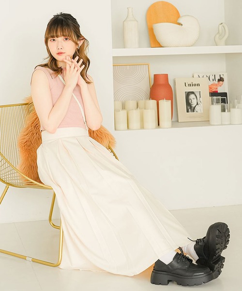 moulis'（ムーリス）の「厚底レースアップシューズ（パンプス・レディース・ブラック/ブラウン/オフホワイト・24cm/23cm/25cm/22.5cm/23.5cm/24.5cm）」の14枚目の写真