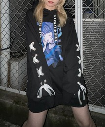 CFIERCE アニメキャラクター パーカー ホワイト アニメ」に該当するパーカーファッション通販 - ZOZOTOWN