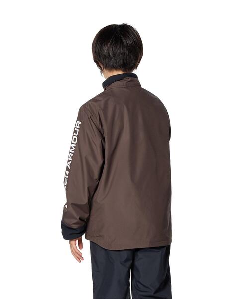 UNDER ARMOUR(アンダーアーマー)の「UAハイブリッド ウーブン フルジップ ジャケット(トレーニング/KIDS)(その他アウター・キッズ・ベージュ・160cm/130cm/150cm/140cm)」の5枚目の写真