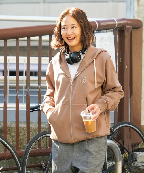 セール】TWO FEET and FIRING ZIP HOODIE SWAT PARKA/アーモンドジップ