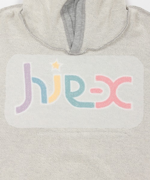 X-girl Stages（エックスガールステージス）の「サガラロゴパーカ（パーカー・キッズ・トップグレー/ブラック/ピンク・100cm/110cm/120cm/130cm/140cm/90cm/80ｃｍ）」の11枚目の写真