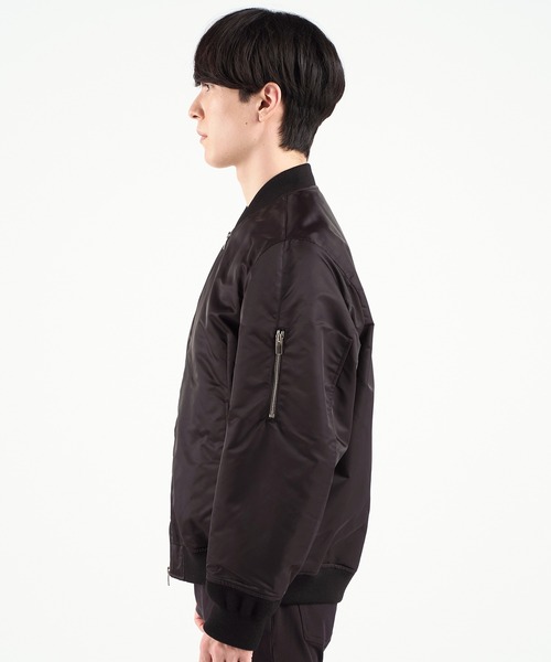 ATTACHMENT 黒 MA1ジャケット size1 ATTACHMENT 黒 MA1ジャケット size1