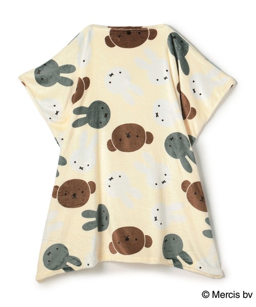 Miffy（ ミッフィー）の「【miffiy/ミッフィー】あったか毛布ウェア◆終了◆（ルームウェア/パジャマ・レディース・モカ/アイボリー/ベージュ/ピンク・フリー）」の9枚目の写真