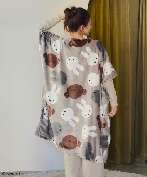 Miffy（ ミッフィー）の「【miffiy/ミッフィー】あったか毛布ウェア◆終了◆（ルームウェア/パジャマ・レディース・モカ/アイボリー/ベージュ/ピンク・フリー）」の20枚目の写真