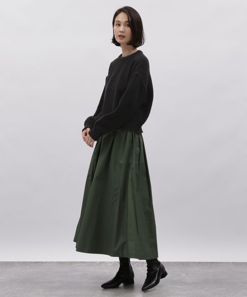 LAKOLE(ラコレ)の「フォルムスリーブニットプルオーバー / 982198(ニット/セーター・レディース・ブラック/アイボリー/グレイッシュベージュ/マスタード/サックスブルー・SMALL/MEDIUM)」の6枚目の写真