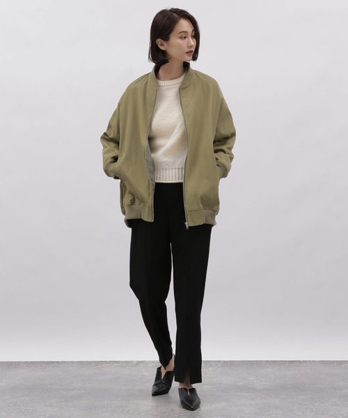 LAKOLE(ラコレ)の「フォルムスリーブニットプルオーバー / 982198(ニット/セーター・レディース・ブラック/アイボリー/グレイッシュベージュ/マスタード/サックスブルー・SMALL/MEDIUM)」の8枚目の写真