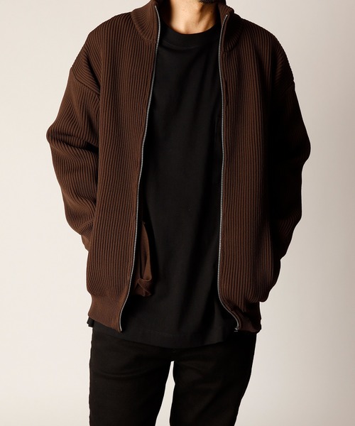 【セール】「INASTUDIOS SELECT」蛙編み ドライバーニット（ニット/セーター）｜INASTUDIOS ZOO（イーナストゥディオスズー）