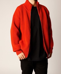 「INASTUDIOS SELECT」蛙編み ドライバーニット