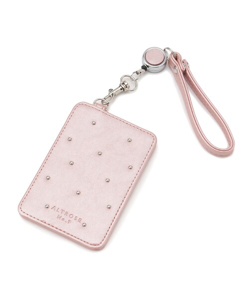 Ober Tashe（オーバータッシェ）の「スタッズ パスケース 定期入れ（その他・レディース・アイボリー/ブラック/ピンク系/その他1・FREE）」の3枚目の写真