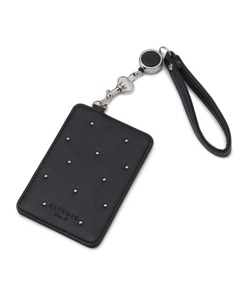 Ober Tashe（オーバータッシェ）の「スタッズ パスケース 定期入れ（その他・レディース・アイボリー/ブラック/ピンク系/その他1・FREE）」の2枚目の写真