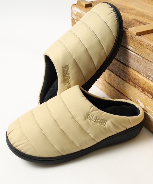 SUBU（スブ）の「[SUBU/スブ] SUBU PERMANENT COLOR ウインターサンダル（サンダル・レディース・ベージュ/カーキ/ダークグレー/ブラック・2/3/1/0）」の3枚目の写真