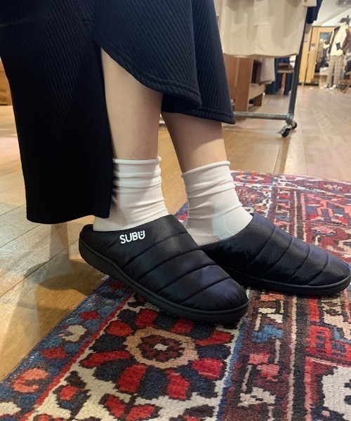 SUBU（スブ）の「[SUBU/スブ] SUBU PERMANENT COLOR ウインターサンダル（サンダル・レディース・ベージュ/カーキ/ダークグレー/ブラック・2/3/1/0）」の14枚目の写真