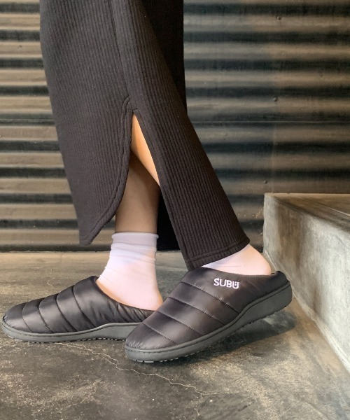SUBU（スブ）の「[SUBU/スブ] SUBU PERMANENT COLOR ウインターサンダル（サンダル・レディース・ベージュ/カーキ/ダークグレー/ブラック・2/3/1/0）」の12枚目の写真