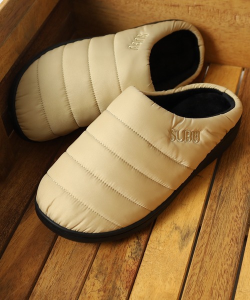 SUBU（スブ）の「[SUBU/スブ] SUBU PERMANENT COLOR ウインターサンダル（サンダル・レディース・ベージュ/カーキ/ダークグレー/ブラック・2/3/1/0）」の8枚目の写真