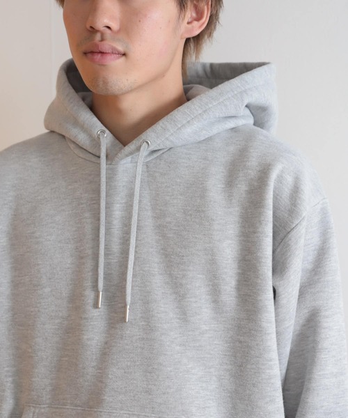 SENSE OF PLACE by URBAN RESEARCH(センスオブプレイスバイアーバンリサーチ)の「ハーフウラキモウライトスウェットパーカ(パーカー・メンズ・ブラック/ブルー/グレー・LARGE/MEDIUM)」の19枚目の写真