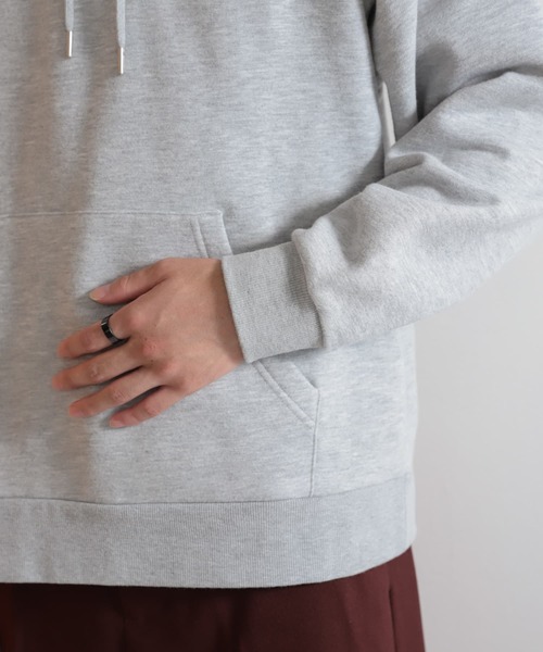 SENSE OF PLACE by URBAN RESEARCH(センスオブプレイスバイアーバンリサーチ)の「ハーフウラキモウライトスウェットパーカ(パーカー・メンズ・ブラック/ブルー/グレー・LARGE/MEDIUM)」の18枚目の写真