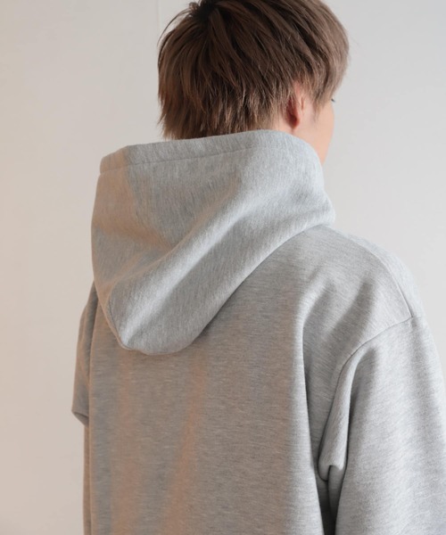 SENSE OF PLACE by URBAN RESEARCH(センスオブプレイスバイアーバンリサーチ)の「ハーフウラキモウライトスウェットパーカ(パーカー・メンズ・ブラック/ブルー/グレー・LARGE/MEDIUM)」の16枚目の写真