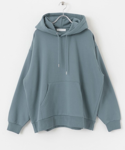 SENSE OF PLACE by URBAN RESEARCH(センスオブプレイスバイアーバンリサーチ)の「ハーフウラキモウライトスウェットパーカ(パーカー・メンズ・ブラック/ブルー/グレー・LARGE/MEDIUM)」の13枚目の写真