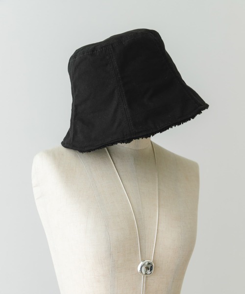 RODE SKO(ロデスコ)の「リバーシブルボアハット(ハット・レディース・ブラック/アイボリー・ONE)」の7枚目の写真