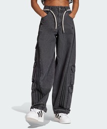 adidas Adilenium デニムカーゴパンツ　balenciaga 36 adidas Originals Adilenium デニムカーゴパンツ