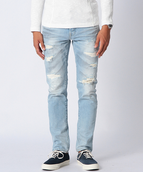 BEAMS（ビームス）の「RED CARD / Rhythm Repair Light (デニムパンツ)（デニムパンツ・メンズ・ライトブルー・28inch/33inch/31inch/30inch/32inch/29inch）」の16枚目の写真