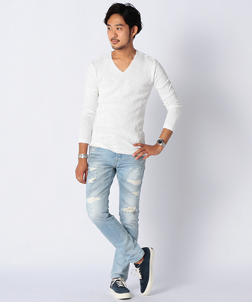 BEAMS（ビームス）の「RED CARD / Rhythm Repair Light (デニムパンツ)（デニムパンツ・メンズ・ライトブルー・28inch/33inch/31inch/30inch/32inch/29inch）」の13枚目の写真